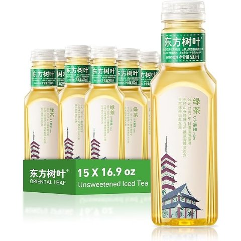 ORIENTAL LEAF 绿茶 无糖 500ml*15瓶