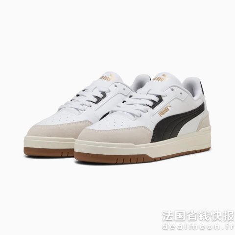 PumaShuffle Downtown 白色休闲鞋