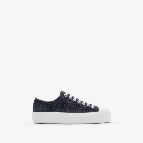 BurberryCheck Sneakers White 1 Pair