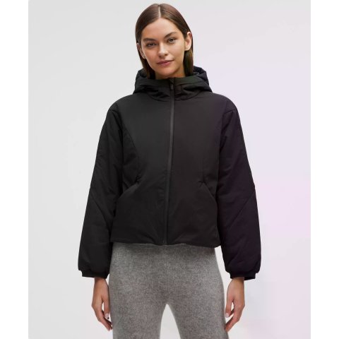 Insulated 连帽防水夹克