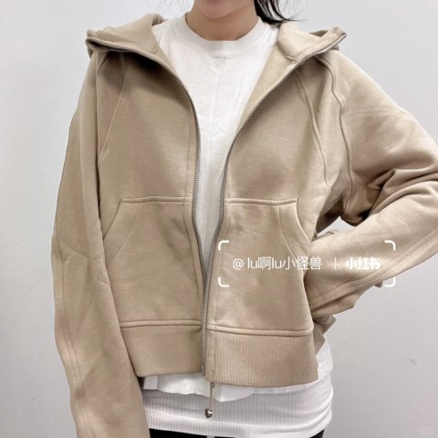 Scuba 半拉链宽松卫衣@lu啊lu小怪兽
