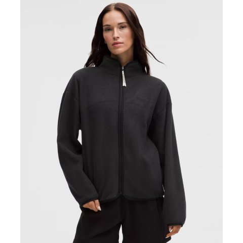 Tumbled 抓绒拉链夹克