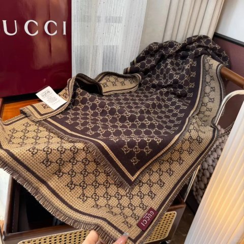 100%羊毛老花围巾