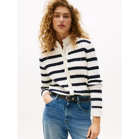 Cable 针织开衫 女款