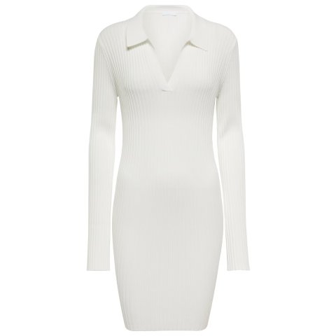 Helmut LangHelmut Lang Rippstrick短款连衣裙