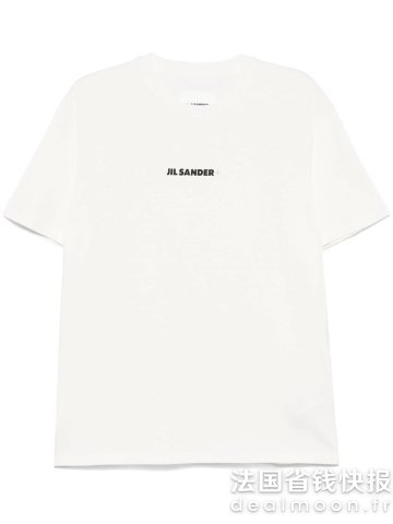 Jil Sander 标志印花T恤