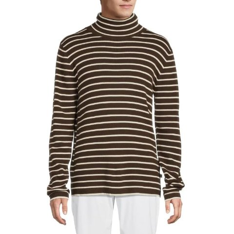Tod sCotton-Cashmere Striped Sweatshirt