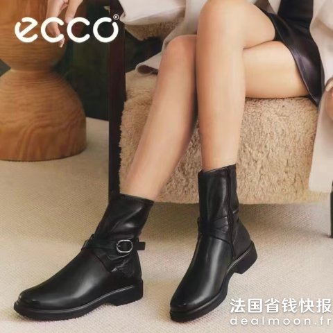 ECCOECCO Amsterdam 女士中筒皮靴