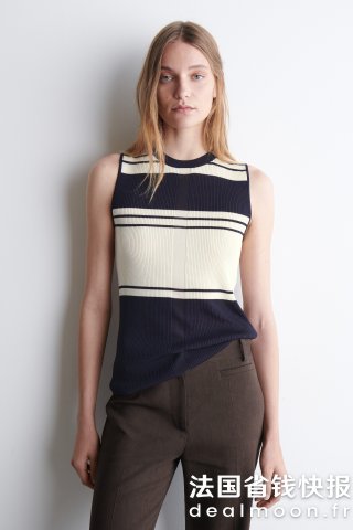 COSRibbed 针织背心