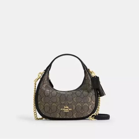 CoachCarmen Mini Crossbody Bag Signature Jacquard