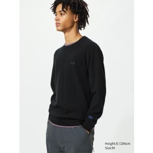 UniqloUNIQLO KAWS 羊绒圆领毛衣