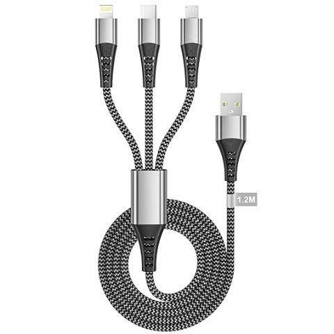 Multi 3合1快充尼龙线 1.2米