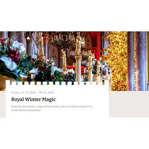 快来体验霍恩索伦城堡皇宫冬日魔法！