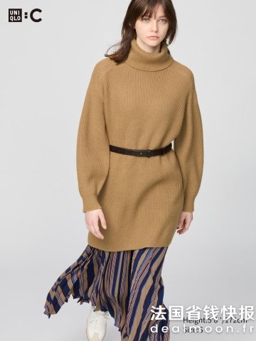 Uniqlo针织连衣裙