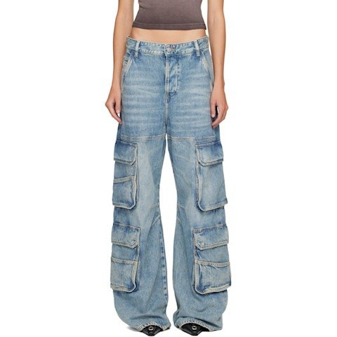 1996 D-Sire 牛仔工装裤 蓝色