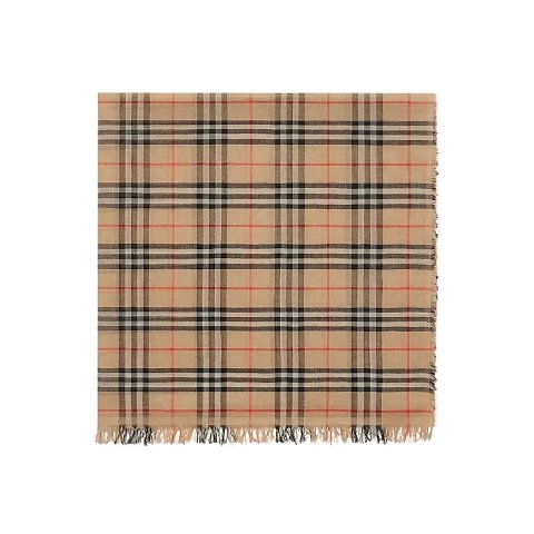 BurberryCheck Cotton Scarf