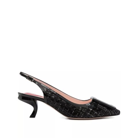 Roger VivierTweed Slingback Pumps