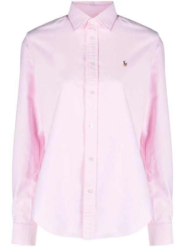 小马刺绣衬衫 百搭款