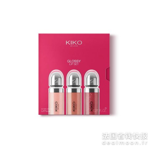 Kiko MilanoGlossy 03 唇彩套装