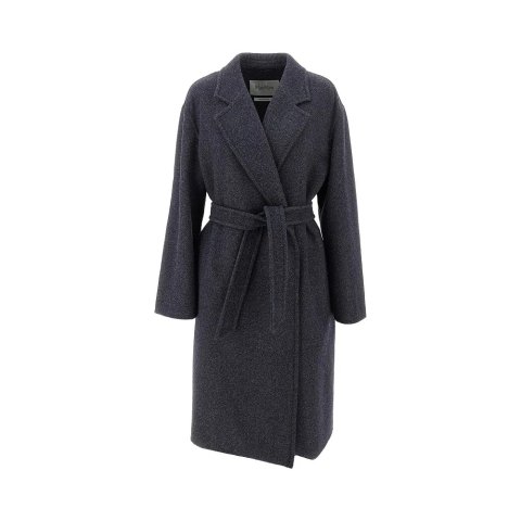 Max Mara羊毛腰带大衣 