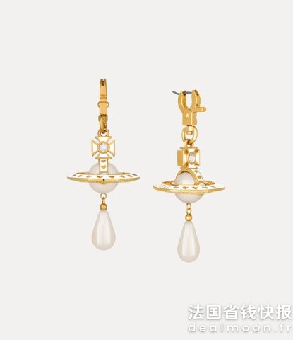 Vivienne Westwood蹲补货Nana 珍珠耳环
