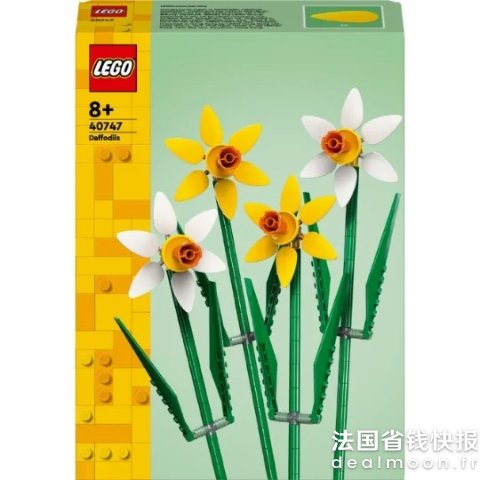 Lego8折水仙花 40747