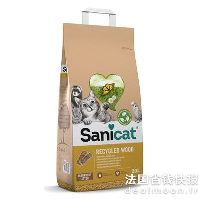 DealmoonSanicat 猫砂 6L 2袋装