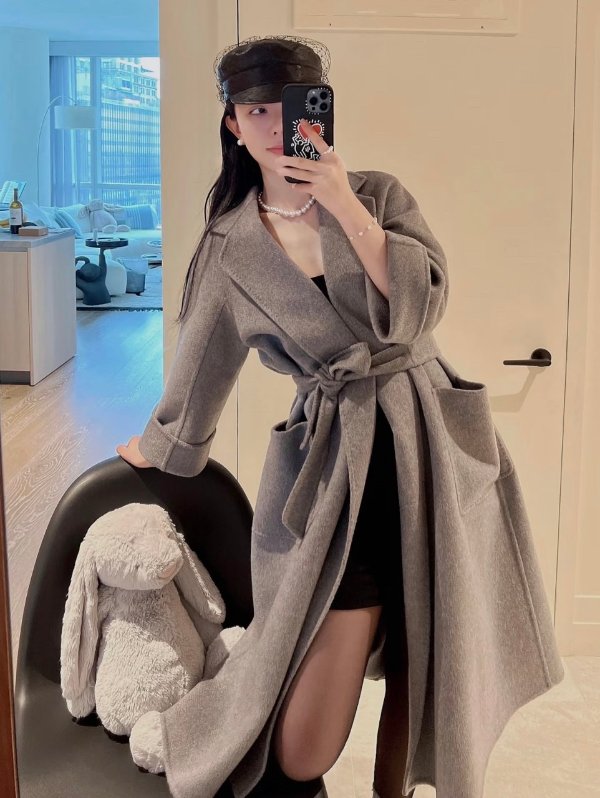 灰色 Radice 大衣