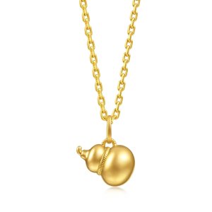 Chow Sang Sang1934 999 Gold Gourd Pendant