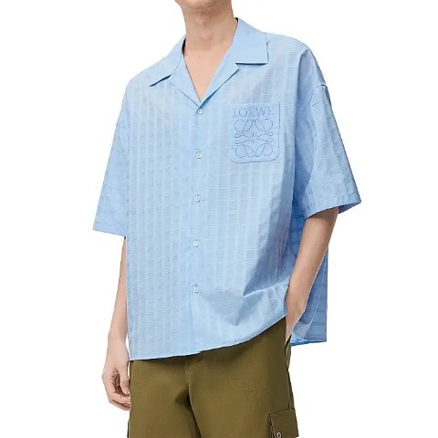 LoeweCotton-Blend Camp Shirt
