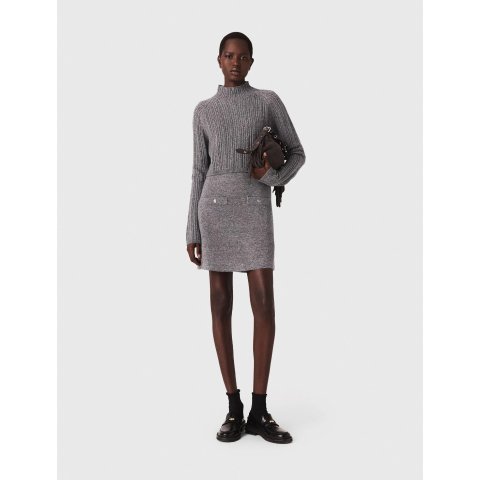 Maje2-in-1 Knit Mini Dress