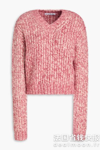 Acne Studios Melange 羊毛混纺毛衣