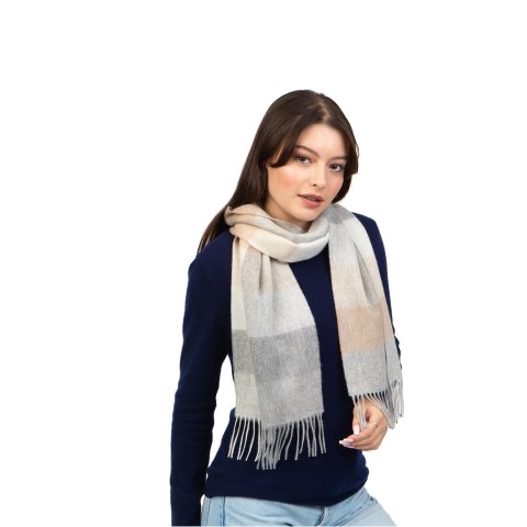 3 Square 羊绒围巾 海岸色