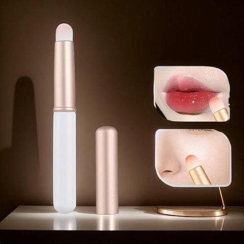 便携硅胶唇刷 白色