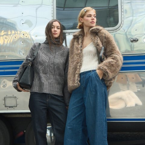 Liu Jo仿皮草夹克