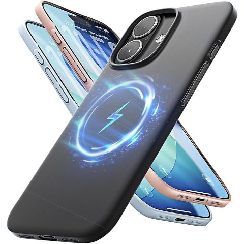 LISEN iPhone 16 超薄保护壳 磨砂黑