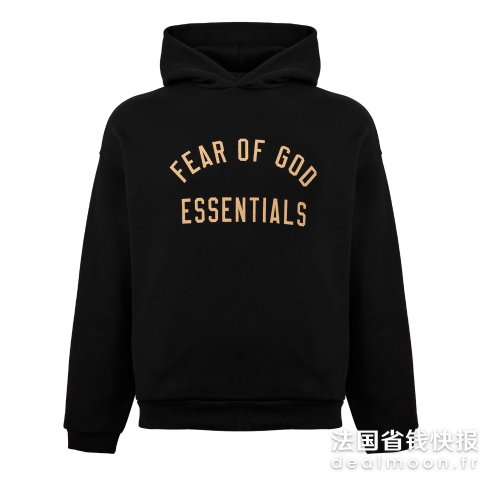 FEAR OF GOD ESSENTIALS 抓绒连帽衫