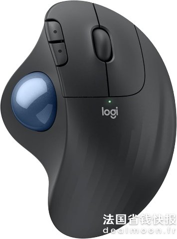 Logitech史低闪促！随时调！！ERGO M575S 无线鼠标