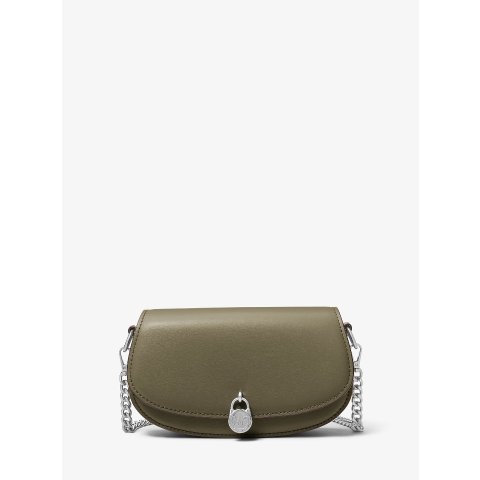 Michael KorsMila Small Leather Crossbody Bag