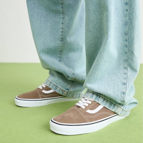 VansOLD SKOOL 低帮休闲鞋 卡其色