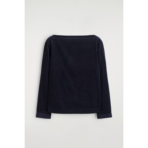 COS直领灯芯绒上衣