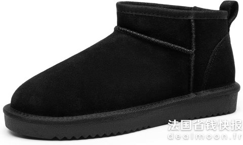 DREAM PAIRS FuzzyClassic 女士保暖雪地靴