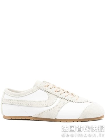 Dries Van Noten拼接皮革休闲鞋