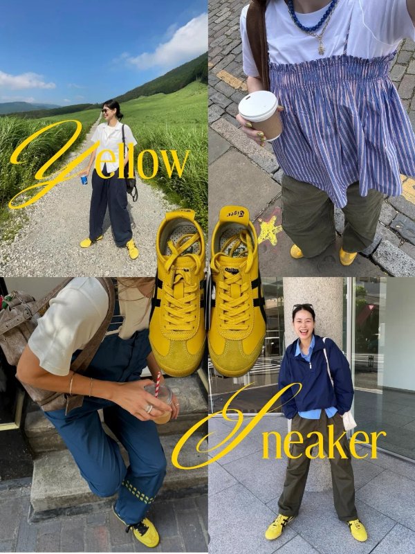 R71 休闲鞋 黄色