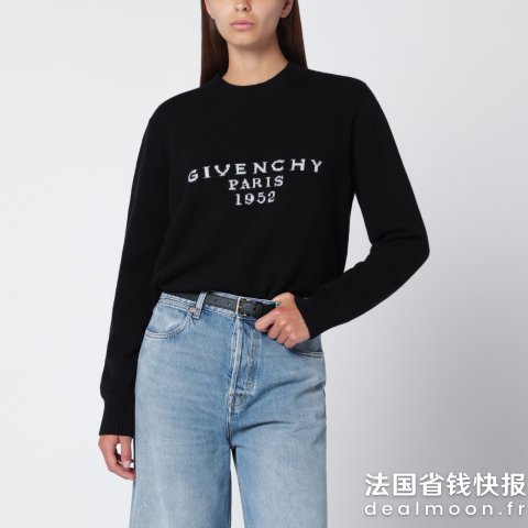GivenchyGivenchy 黑色羊毛羊绒毛衣