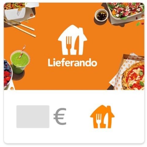 Lieferando 礼品卡 德国 邮箱
