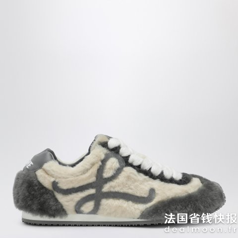 LoeweRunner 2.0 羊毛灰白球鞋
