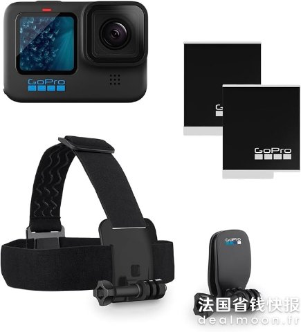 GoPro含2块电池、头带等HERO11 套装