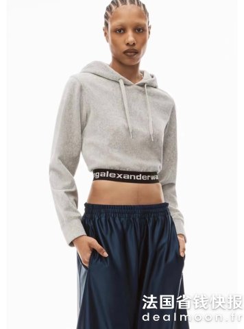 Alexander Wang亚历山大王 logo卫衣