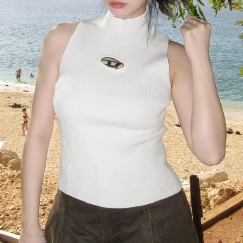 Onervax TOP 镂空背心@xvnii